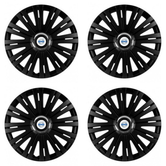 Poklice pro Volvo (bílé) 14 ACTIVE RC BLACK