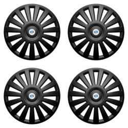 Poklice pro Volvo (bílé) 15 Luxury black