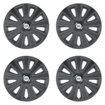 Poklice pro Volvo (bílé) 15 Aviator carbon grafite