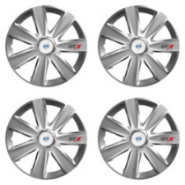 Poklice pro Volvo (bílé) 15 GTX CARBON silver