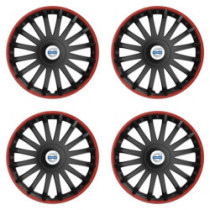 Poklice pro Volvo (bílé) 15 CRYSTAL RO black