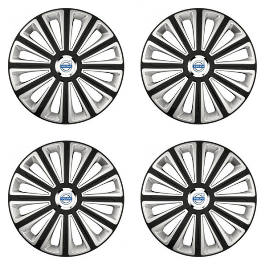 Poklice pro Volvo (bílé) 15 TREND RC double colour