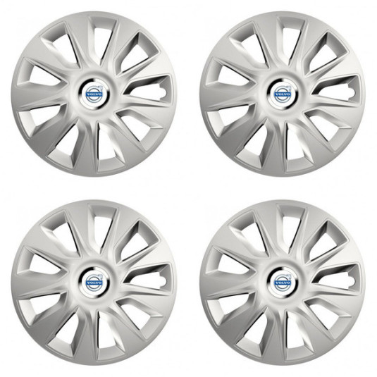 Poklice pro Volvo (bílé) 15 STRATOS RC