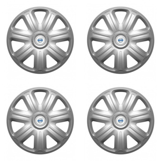 Poklice pro Volvo (bílé) 15 COMFORT