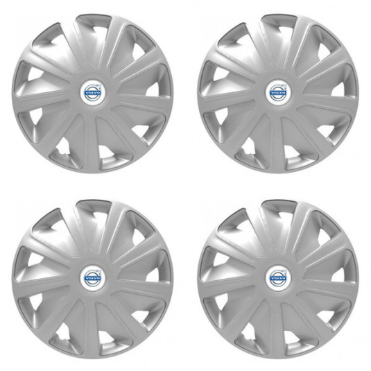 Poklice pro Volvo (bílé) pre dodávky 15 Craft silver