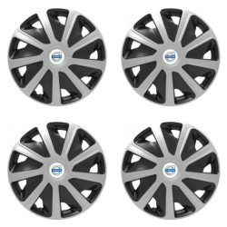 Poklice pro Volvo (bílé) pre dodávky 16 Craft silver and black