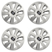 Poklice pro Volvo (černé) 14 STRATOS RC