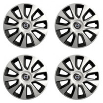 Poklice pro Volvo (černé) 14 STRATOS double colour