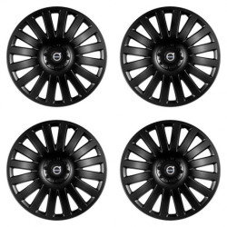 Poklice pro Volvo (černé) 15 Smart black