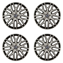 Poklice pro Volvo (černé) 15 Dakar NC silver and black