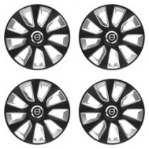 Poklice pro Volvo (černé) 15 STRATOS BS