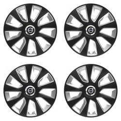 Poklice pro Volvo (černé) 15 STRATOS BS