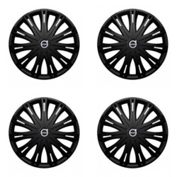 Poklice pro Volvo (černé) 15 SPARK BLACK