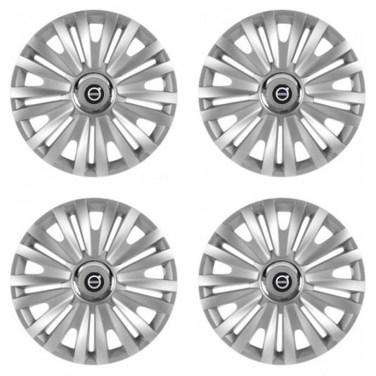 Poklice pro Volvo (černé) 15 ROYAL