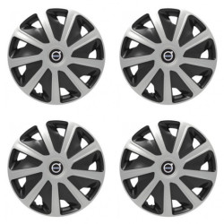 Poklice pro Volvo (černé) pre dodávky 15 Craft silver and black