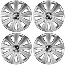 Poklice pro Volvo (černé) 16 Aviator carbon RC 16 silver