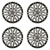 Poklice pro Volvo (černé) 16 Dakar NC silver and black