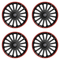 Poklice pro Volvo (černé) 16 CRYSTAL RO black