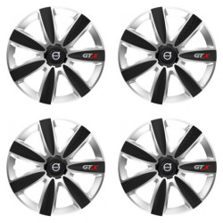 Poklice pro Volvo (černé) 16 GTX CARBON silver/black