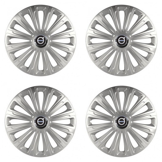 Poklice pro Volvo (černé) 16 TREND RC