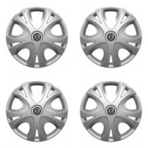 Poklice pro Volvo (černé) 16 DYNAMIC