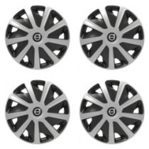 Poklice pro Volvo (černé) pre dodávky 16 Craft silver and black