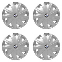 Poklice pro Volvo (černé) pre dodávky 16 Craft silver