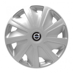 Poklice pro Volvo (černé) pre dodávky 16 Craft silver