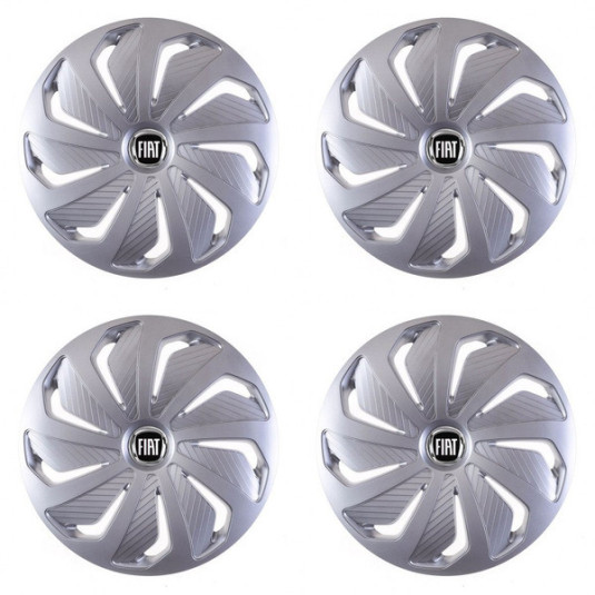 Poklice pro Fiat (černý) 14 WIND RC SI