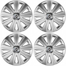 Poklice pro Fiat (černý) 14 Aviator carbon RC silver