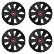 Poklice pro Fiat (černý) 14 STRATOS RR black