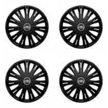 Poklice pro Fiat (černý) 14 SPARK BLACK1