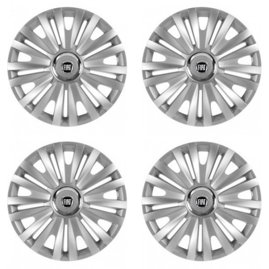 Poklice pro Fiat (černý) 14 ROYAL RC