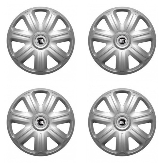 Poklice pro Fiat (černý) 14 COMFORT