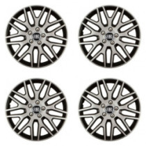 Poklice pro Fiat (černý) 15 Dakar NC silver and black