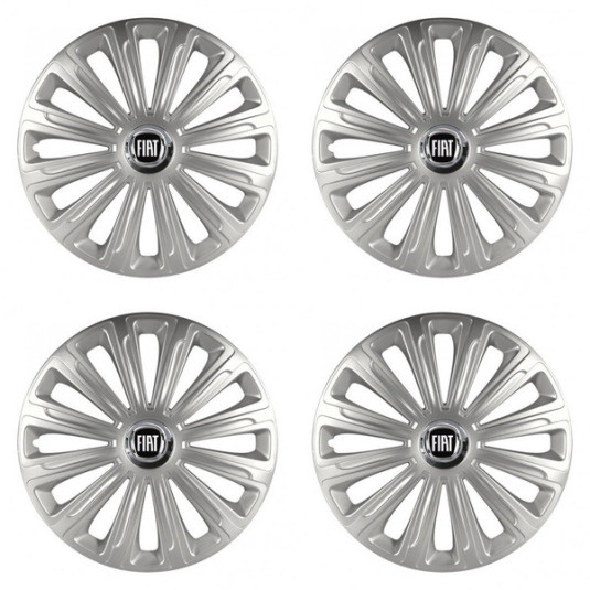 Poklice pro Fiat (černý) 15 TREND RC