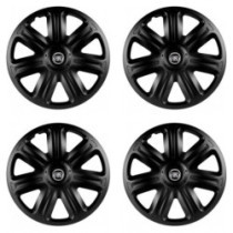 Poklice pro Fiat (černý) 15 COMFORT BLACK