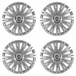 Poklice pro Fiat (černý) 15 ACTIVE RC