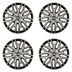 Poklice pro Fiat (černý) 16 Dakar NC silver and black