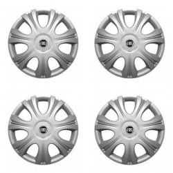 Poklice pro Fiat (černý) 16 IMPULSE 16-VERSACO