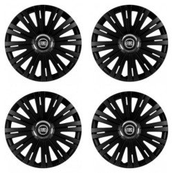 Poklice pro Fiat (černý) 16 ACTIVE RC BLACK
