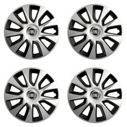 Poklice pro Fiat (černý) 17 STRATOS double colour