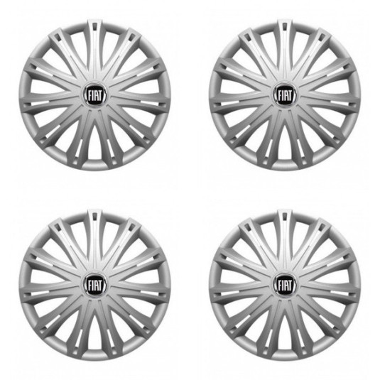 Poklice pro Fiat (černý) 17 SPARK