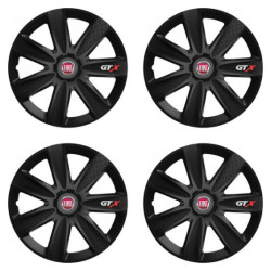 Poklice pro Fiat (červené) 14 GTX CARBON black