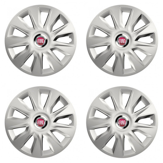 Poklice pro Fiat (červené) 14 STRATOS RC