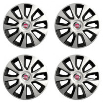 Poklice pro Fiat (červené) 14 STRATOS double colour