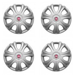 Poklice pro Fiat (červené) 14 IMPULSE