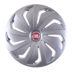 Poklice pro Fiat (červené) 15 WIND RC SI