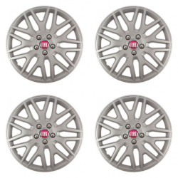 Poklice pro Fiat (červené) 15 DAKAR