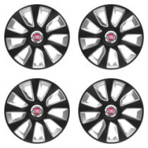 Poklice pro Fiat (červené) 15 STRATOS BS